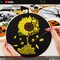 Halloween Gothic Embroidery Kits for Beginners Adults, Skull Hand Embroidery Needlepoint Kits, Sunflower Stamped Cross Stitch Kits for Beginners Adult, 3 Set Embroidery Hoops (Attached Video Tutorial)